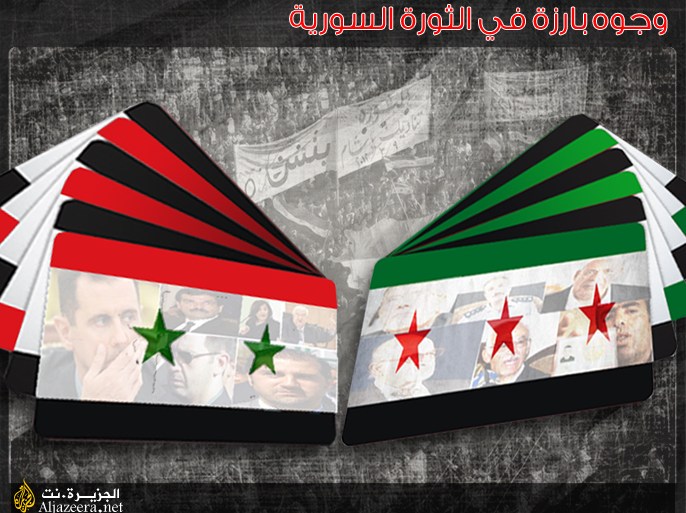 تصميم تغطية وجوه بارزة في الثورة السورية