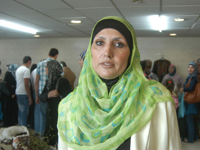 الشخشير: المعرض لتقوية المرأة المقدسية وتحسين وضعها الاقتصادي (الجزيرة نت)