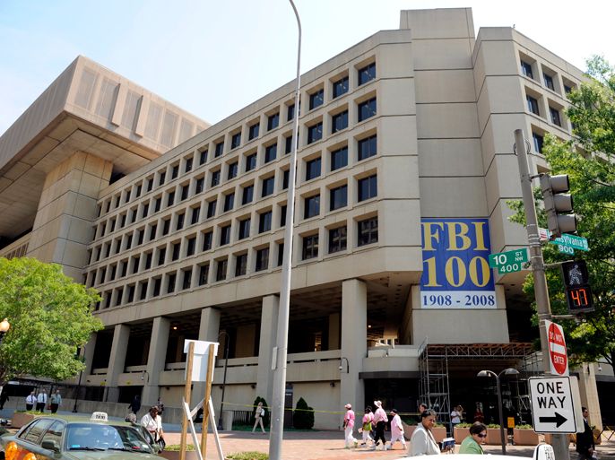 epa01416684 View of the Federal Bureau of Investigation (FBI) headquarters building in Washington, DC, USA on 17 July 2008. The FBI just celebrated their 100 year anniversary. EPA