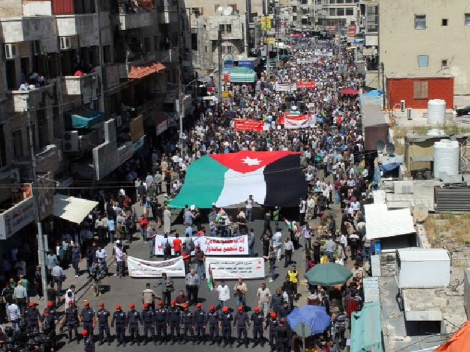 مسيرات الاردن اليوم - محمد النجار - عمان