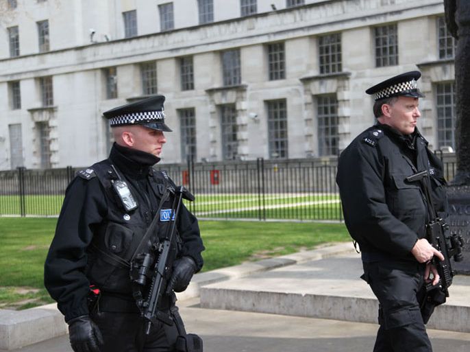 شرطة مكافحة الارهاب بوسط لندن