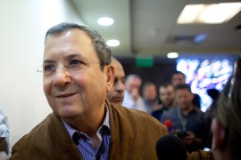 epa Israeli Defence Minister Ehud Barak arrives for the weekly cabinet meeting in his offices on April 22, 2012 in Jerusalem.