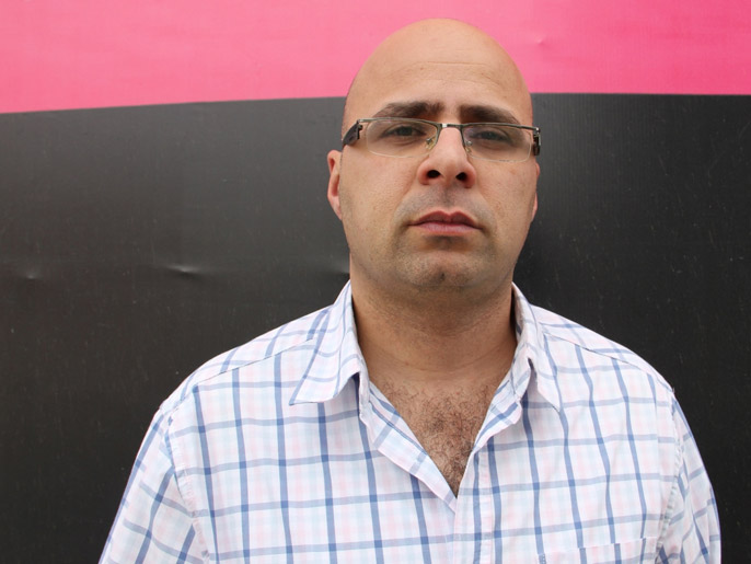 يوسف الشايب صحفي اعتقل بسبب تأديته لواجبه(الجزيرة)