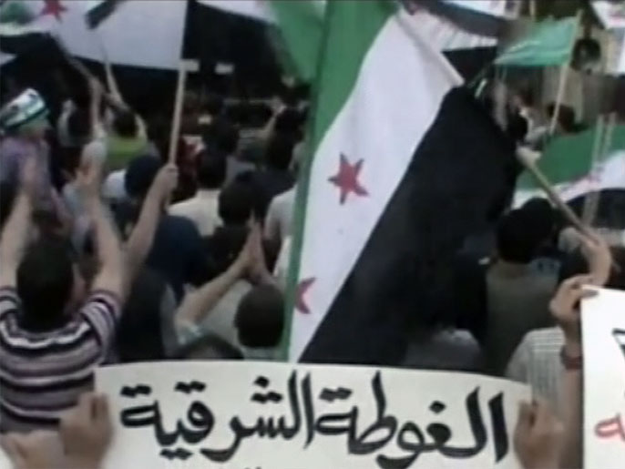 ‪المظاهرات عمت مناطق متفرقة من سوريا‬ (الجزيرة)