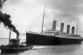A handout picture received from Southampton City Council on April 4, 2012 shows the Titanic leaving Southampton on her ill-fated maiden voyage on April 10, 1912. Nowhere suffered as much from the sinking of the Titanic as Southampton and a century after the disaster the city wants to tell the largely forgotten story of its 549 residents who died. RESTRICTED TO EDITORIAL USE - MANDATORY CREDIT " AFP PHOTO / SOUTHAMPTON CITY COUNCIL " - NO MARKETING NO ADVERTISING CAMPAIGNS - DISTRIBUTED AS A SERVICE TO CLIENTS