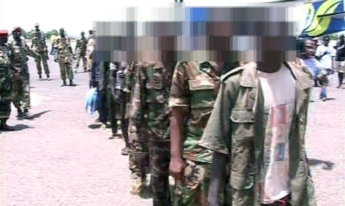 جنود الجيش السوداني الذين تم أسرهم في جنوب السودان