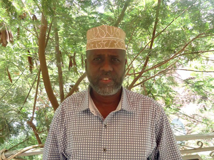 الكاتب والمؤرخ الصومالي صادق محمد (الجزيرة نت)
