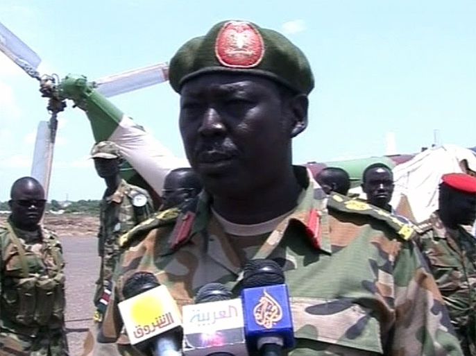 فيليب أقوير / الناطق بإسم الجيش الشعبي في جنوب السودان