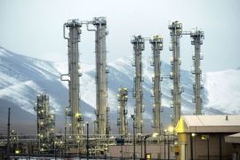file photograph dated 15 January 2011 shows a general view of the Iran's heavy water reactor in the city of Arak, Iran
