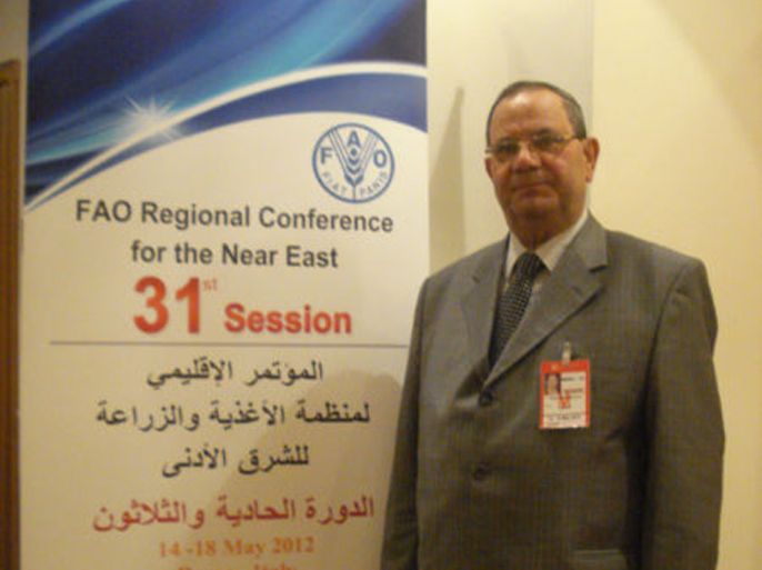 وزير الزراعة المصري السيد مهند رضا اسماعيل.