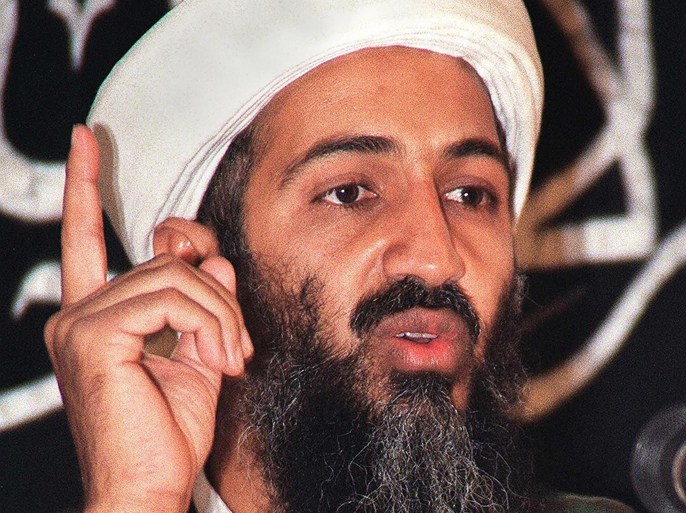 (FILES): This undated file photo shows former, late al-Qaeda leader Osama bin Laden at an undisclosed place inside Afghanistan. The US on May 3, 2012, released 17 documents found at Osama Bin Laden's Pakistani compound in the raid that killed the Al-Qaeda chief a year ago. The White House allowed the declassified documents to be published online by the Combating Terrorism Center at the West Point military academy. The papers include letters or draft letters dated from September 2006 to April 2011, a total of 175 pages in the original Arabic. AFP