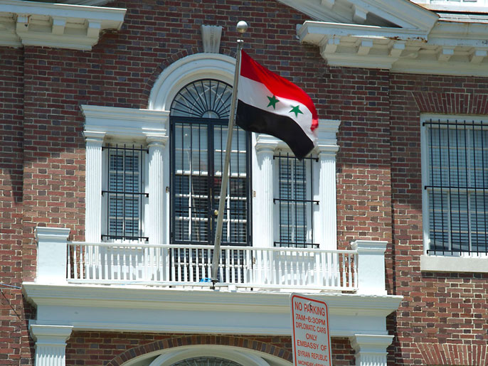 واشنطن أغلقت في مارس/آذار الماضي سفارة سوريا فيها (الفرنسية)