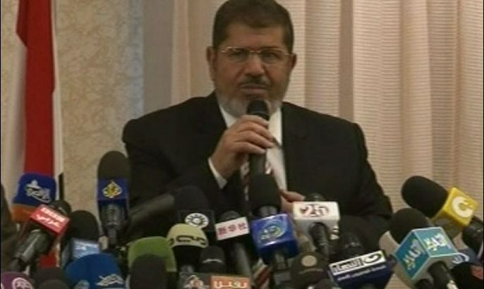 مرسي يوجه رسائل طمأنة لكل فئات المصريين