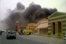 حريق مجمع فلاجيو في الدوحة