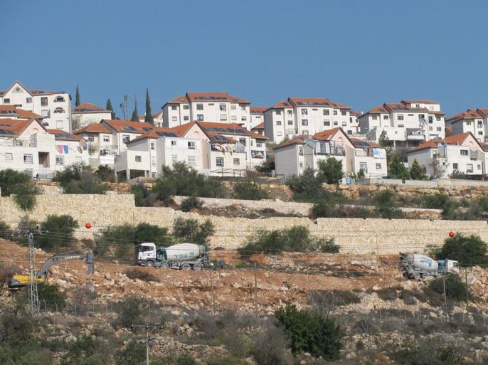 نحو 38 ألف فلسطيني يعملون في المستوطنات (صورة سابقة لمستوطنة بيتار عيليت فرب بيت لحم)