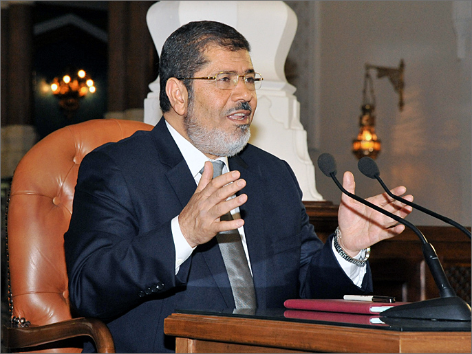 مرسي بحث مع البدوي آخر التطورات السياسية (الأوروبية-أرشيف)