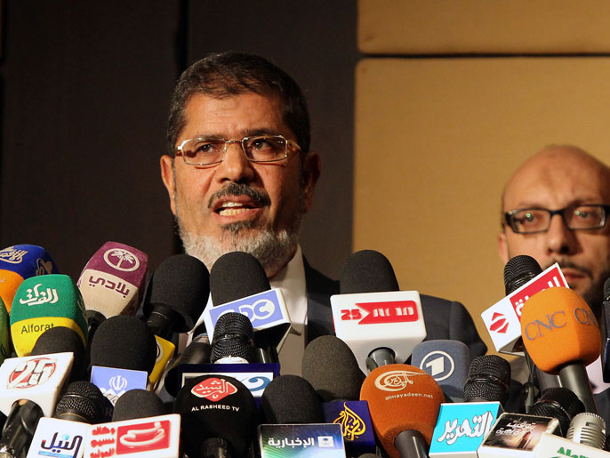 محمد مرسي رئيسا لمصر