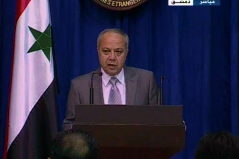 جمال قاسم - رئيس لجنة التحقيق الرسمية السورية في مجزرة بلدة الحولة