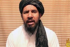 This handout picture of a video grab provided by the SITE Intelligence Group on June 12, 2012 shows al-Qaeda official Abu Yahya al-Libi speaking on the plight of Syrians and urged fighters in neighboring countries to provide them assistance in a video speech released on jihadist forums. The speech, titled, "The Tragedies of the Levant Between the Crimes of the Nusayris and the Machinations of the West," came in a 14 minute, 33 second video produced by al-Qaeda's media arm, as-Sahab. The video production date merely gives the Hijri year 1433, meaning it was produced sometime after November 2011. Libi, aka Hasan Qaid was reportedly killed in a US drone strike outside Mir Ali in North Waziristan, Pakistan, on June 4, 2012, but as yet, neither al-Qaeda nor al-Fajr Media Center, the exclusive online distributor of its propaganda, have confirmed or denied the news. AFP PHOTO/Site Intelligence Group/HO ++RESTRICTED TO EDITORIAL USE -- MANDATORY CREDIT "AFP PHOTO / SITE INTELLIGENCE GROUP"