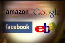 facebook ebay and google ,amazon