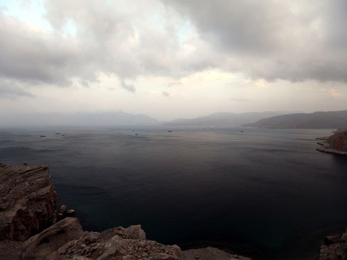 A general veiw for beaches of Khasab at Strait of Hormuz, Musandam, Oman, 14 January 2012. Iranian generals have recently threatened to close the Strait of Hormuz - a vital international oil shipping route in the Gulf - if oil sanctions are imposed against the Islamic state. The United States issued counter-warnings of decisively confronting such a move. Reports on 13 January stated the US has warned Iran's supreme leader Ayatollah Ali Khamenei that blocking the strategic Strait of Hormuz was a ‘red line’ and would provoke a response. EPA/ALI HAIDER