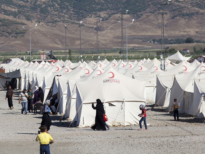 تركيا تقول إنها ستفتح سبعة مخيمات جديدة لاستيعاب تدفق اللاجئين المستمر (الأوروبية-أرشيف)