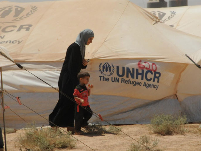 ‪منظمات وهيئات إغاثة تحدثت عن مأساة كبرى في مخيمات اللاجئين‬ (الجزيرة)