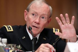 WASHINGTON, DC - JUNE 13: U.S. Chairman of the Joint Chiefs of Staff Gen. Martin Dempsey testifies during a hearing before the Senate Appropriations Committee June 13, 2012 on Capitol Hill in Washington, DC. Dempsey and Secretary of Defense Leon Panetta were on the Hill to testify on the FY2013 budget request of the Defense Department.