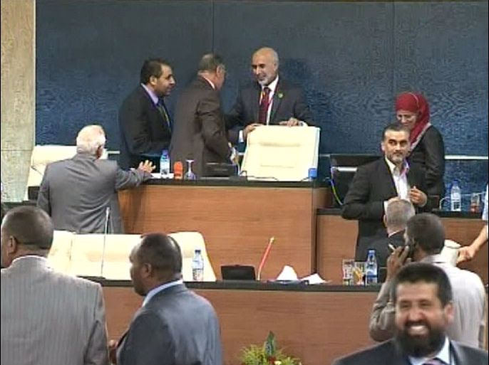 انتخاب محمد المقريف رئيسا للمؤتمر الوطني الليبي
