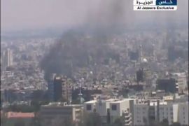 انفجار وقع قبل قليل قرب ساحة الامويين بوسط العاصمة دمشق