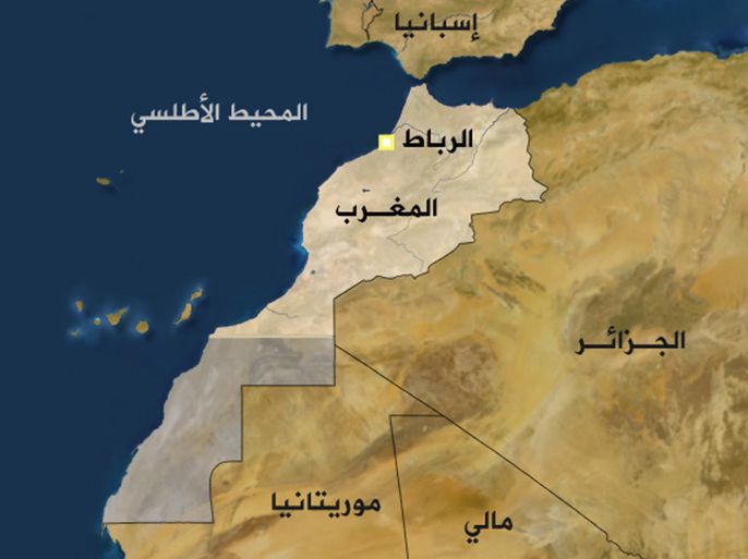 خريطة المغرب - قديمة الرجاء عدم الاستخدم