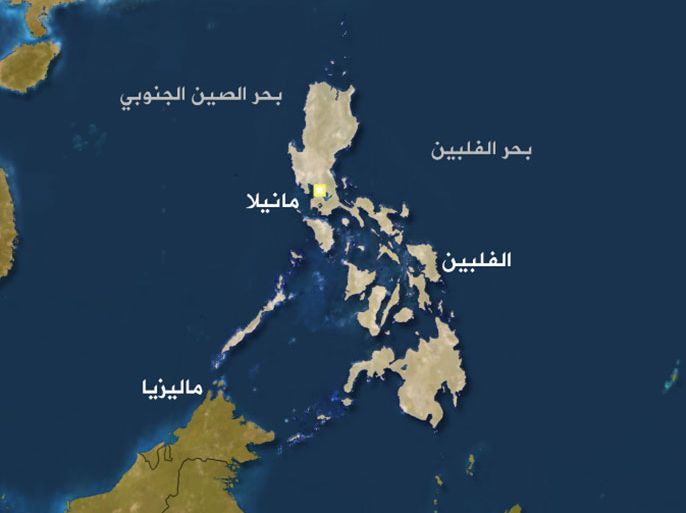 خريطة الفلبين - قديمة الرجاء عدم الاستخدم