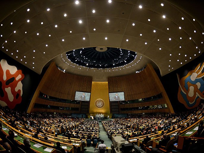 dictator who massacres his people," Obama told the UN General Assembly in a keynote address. AFP