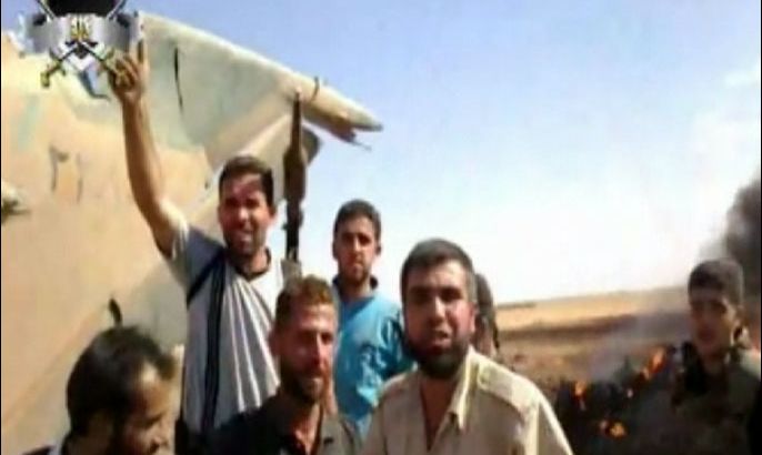 ثوار سوريون يعلنون إسقاط ثلاث طائرات عسكرية