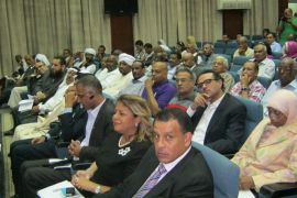 جانب من حضور مؤتمر "النوبة بين التهميش ووعود الرئيس" بالقاهرة