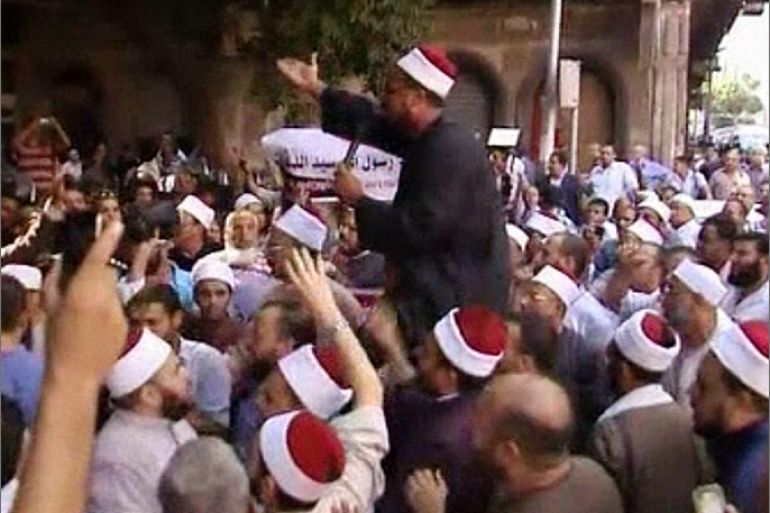 إستمرار الاحتجاجات الشعبية على الفيلم المسيء بمصر