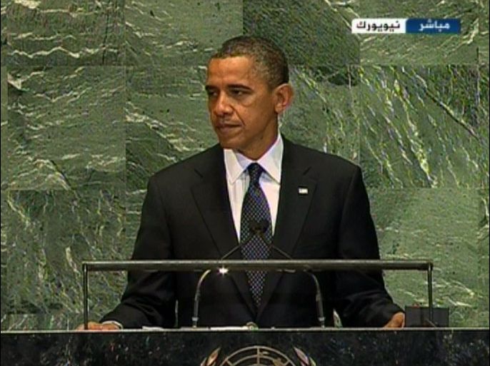 كلمة الرئيس الأمريكي باراك أوباما أمام الـجمعية العامة للأمم الـمتحدة