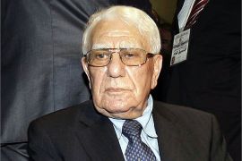 Caption:Algerian former President Chadli Bendjedid attends the ninth ordinary session of the (FLN) Party Congress, on March 19, 2010 in Algiers. In presence of over 3500 delegates, Secretary General of the National Liberation Front (FLN) Abdelaziz Belkhadem (not pictured) has called on the French State to apologize to Algeria for the crimes committed against the Algerian people during the colonial period.