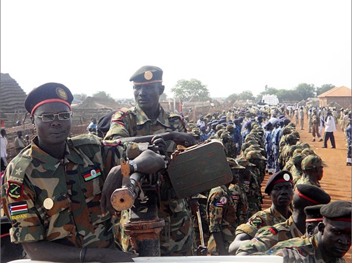 جنود من جيش جنوب السودان
