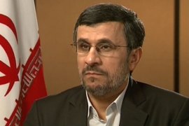من واشنطن / محمود أحمدي نجاد / الرئيس الإيراني 2/10/2012