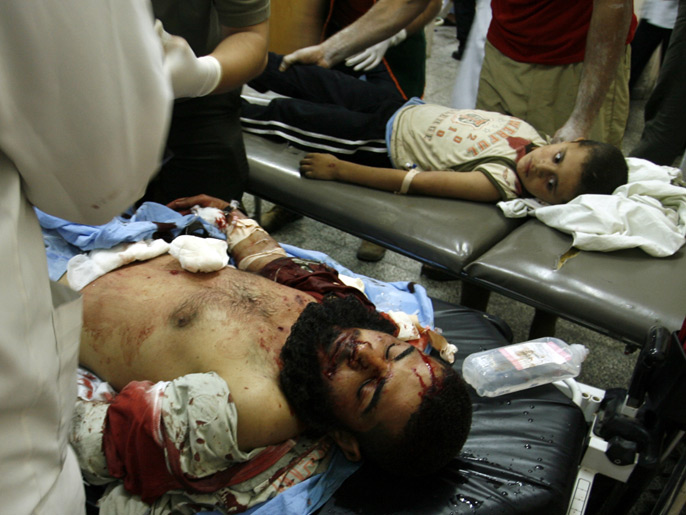 شاب وطفل فلسطينيان أصيبا في الغارة الإسرائيلية على رفح (الأوروبية)