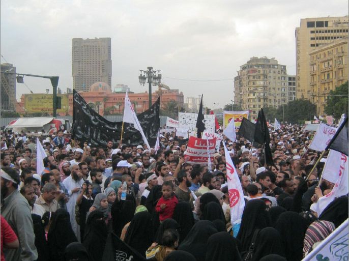 مليونية تطبيق الشريعة في ميدان التحرير 9 نوفمبر 2012