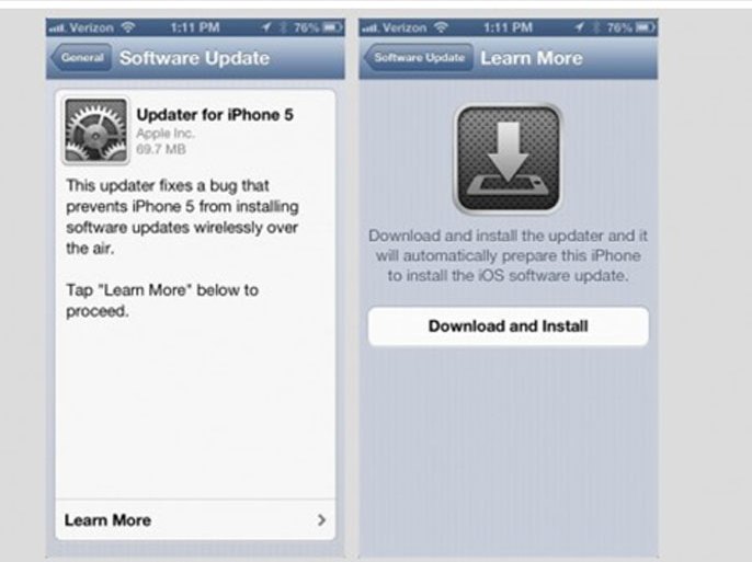 آبل تصدر التحديث رقم 6.0.1 لنظام iOS