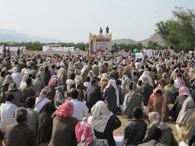 الحوثيون في صعدة في مناسبة دينية.jpg