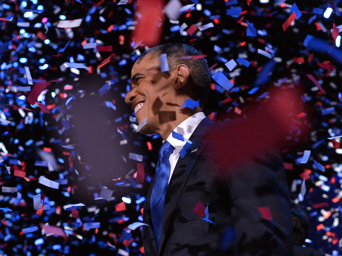 باراك أوباما فاز بولاية ثانية (الفرنسية)