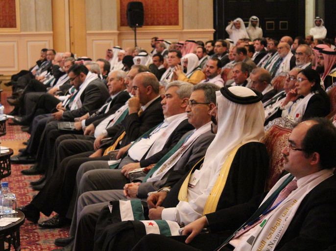 اجتماع المعارضة السورية في الدوحة