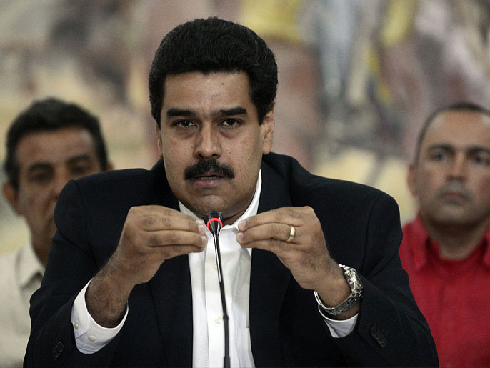 ‪نيكولاس مادورو عين من قبل الرئيس شافيز كخليفة محتمل له‬ (الفرنسية)