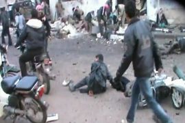 عشرات القتلى والجرحى في قصف جوي على مخبز في مدينة حلفايا بريف حماة
