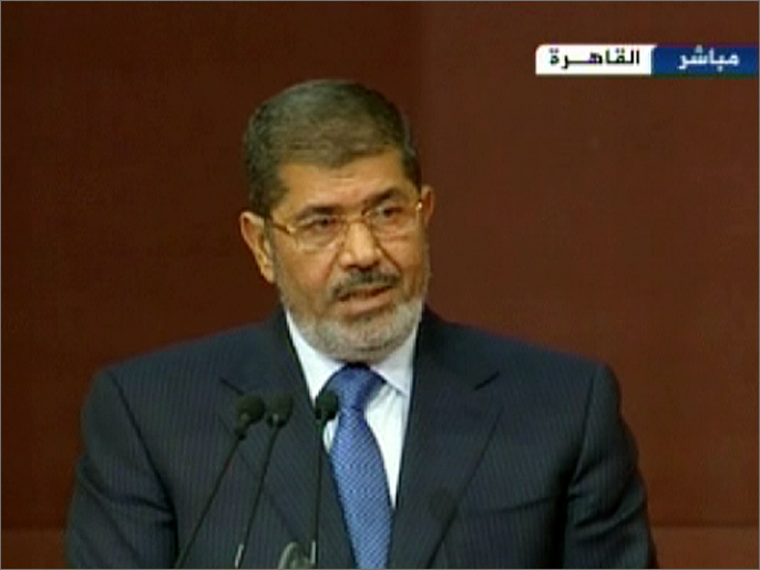 الرئيس مرسي دعا إلى حوار وطني (الجزيرة)