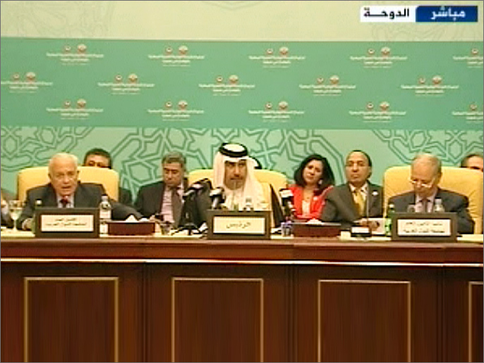 ‪اللجنة الوزارية العربية تدعم مهمة الإبراهيمي باجتماعاته مع أميركا وروسيا‬ (الجزيرة)